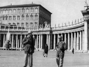 German paratroopers near The Vatican
