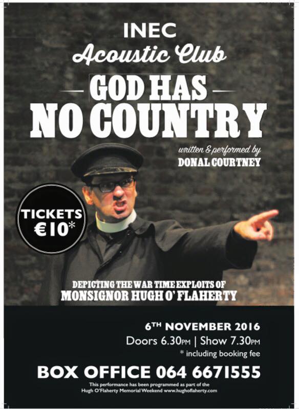 Donie Courtney performs a one man show 